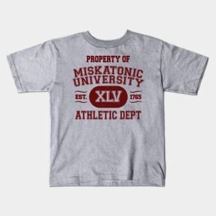 Property of Miskatonic University Athletic Dept Kids T-Shirt